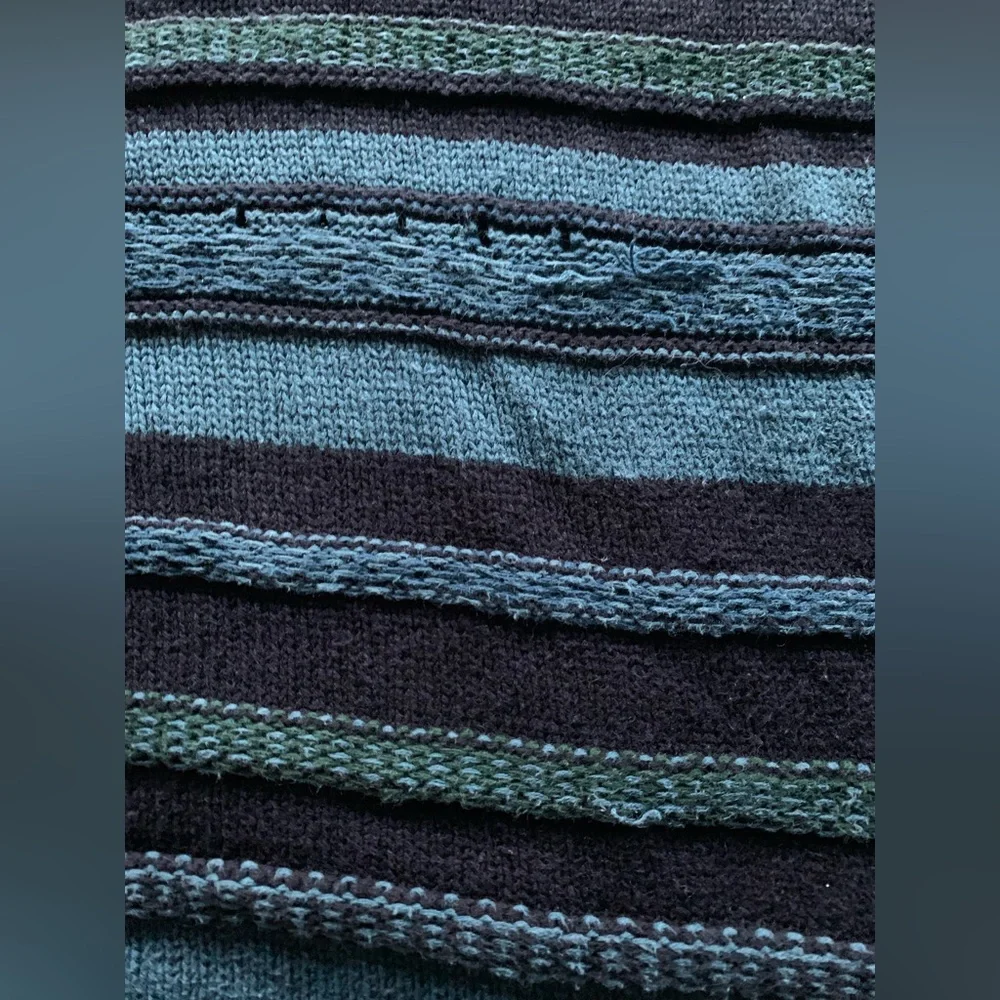 Vintage Sears Roebuck & Co Men’s XL Sweater Grandpacore Normcore 3D Knit 80/90s
